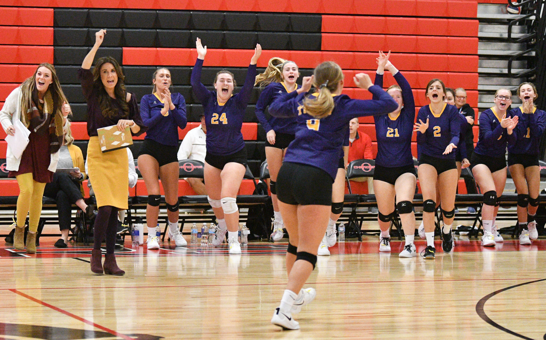 Class 2A Orion Volleyball Regional